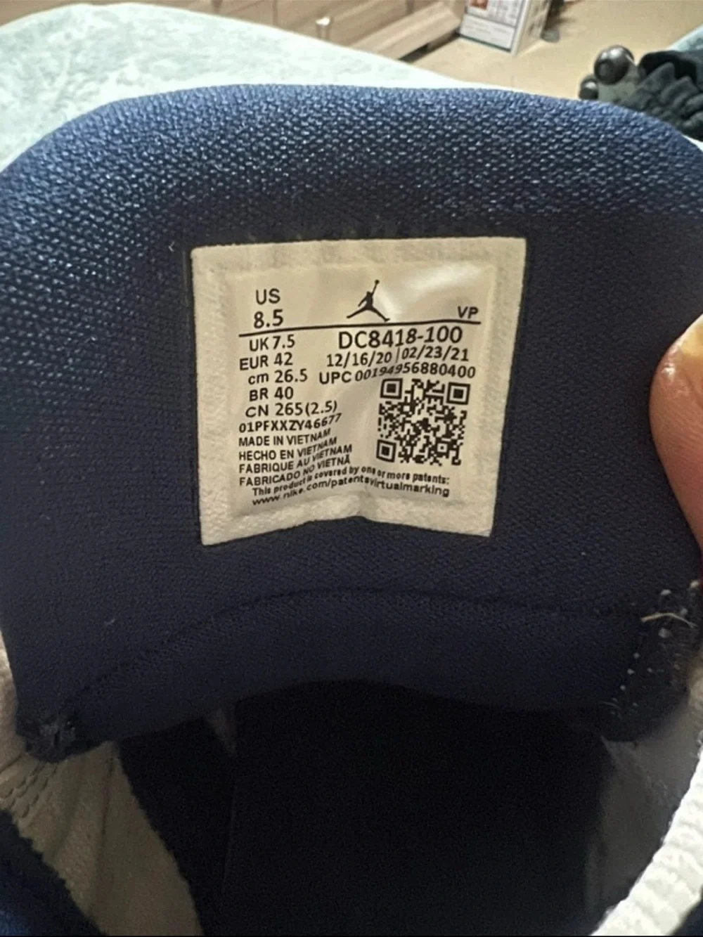 Original Jordan Pro 8.5